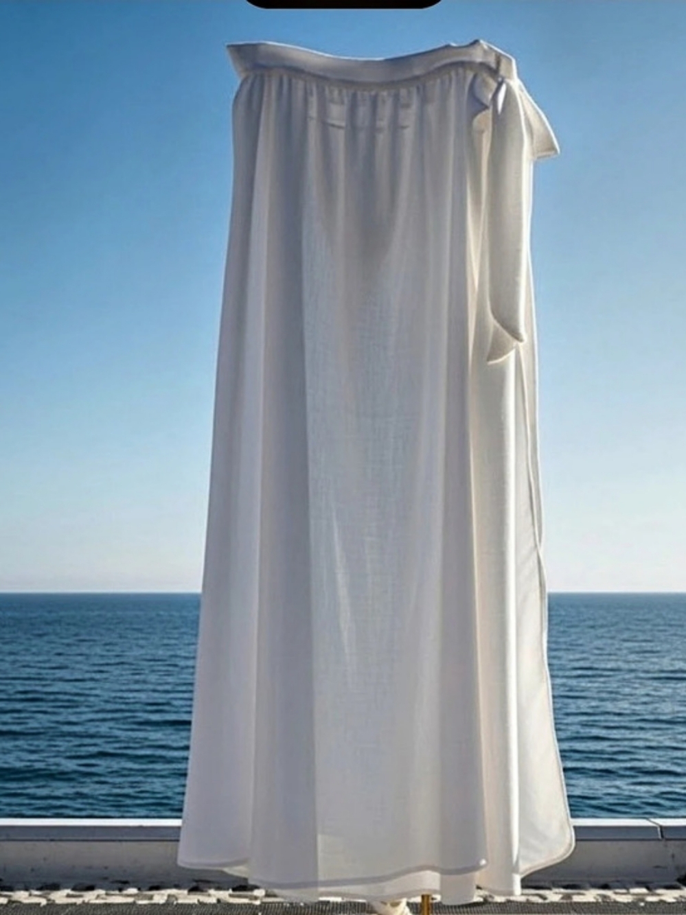 Shade Shore White Maxi Skirt Size XL